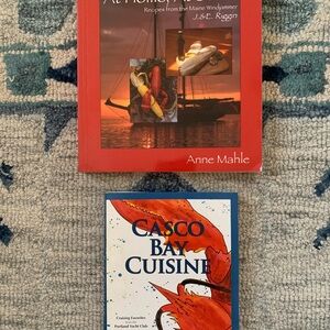 Bundle of two coastal cooking books